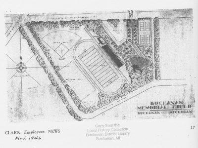 1946 Original Memorial Field Plans